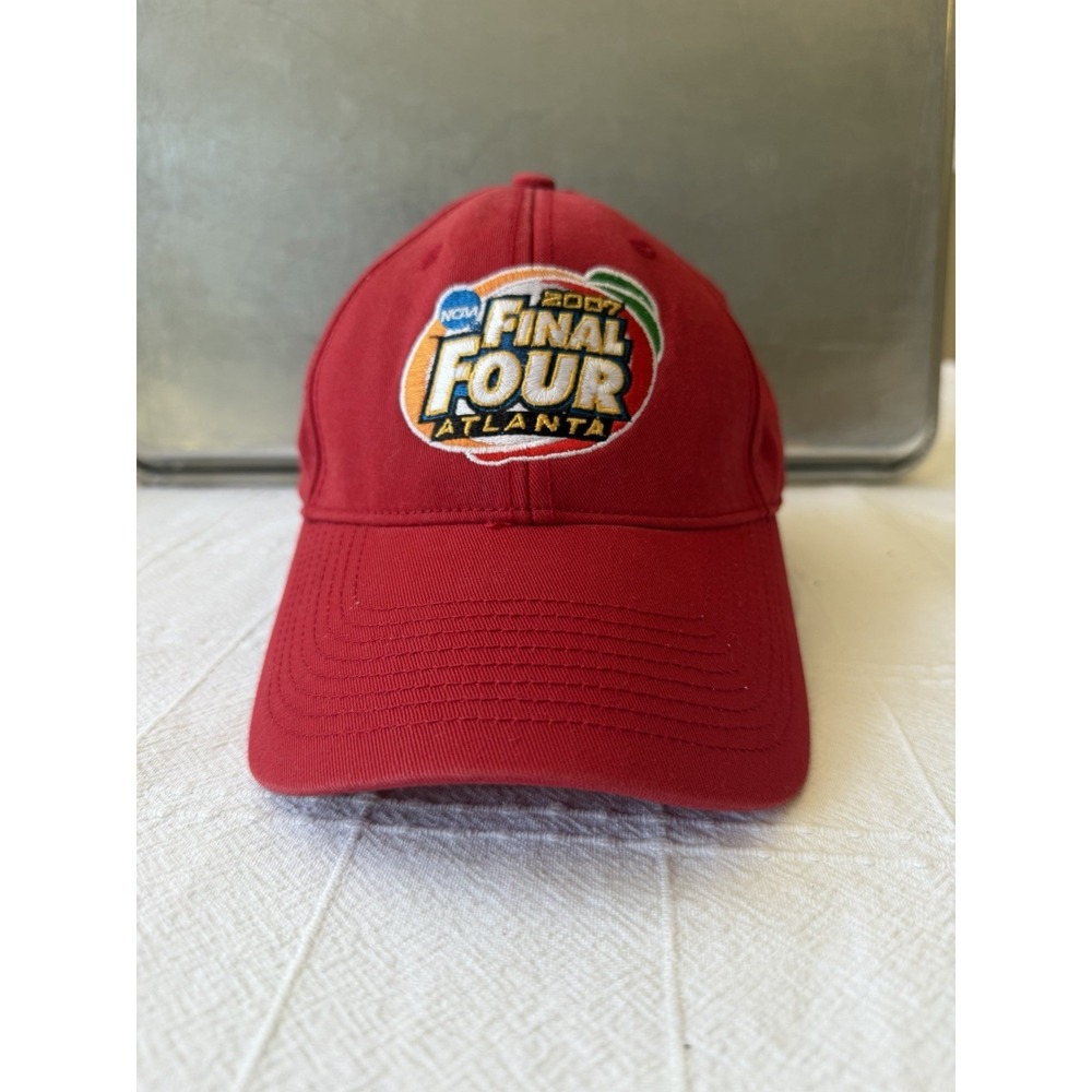 NCAA Atlanta Coca Cola 2007 Final Four Red Adjustable Hat